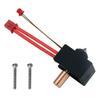 Sprite Extruder Heating Block: Up To 300℃ 572℉, High Temperature Pro, Chrome Copper Titanium Alloy (TC4) Compatible with Creality Ender 3