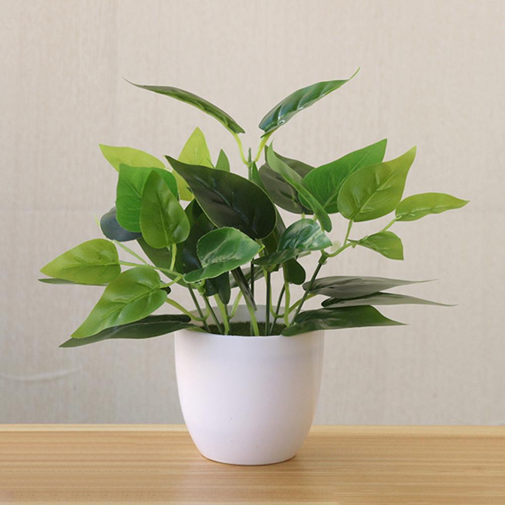 Useful Gadgets Foliage Plant Potted Bonsai Wedding Party Mall Desktop Adorn