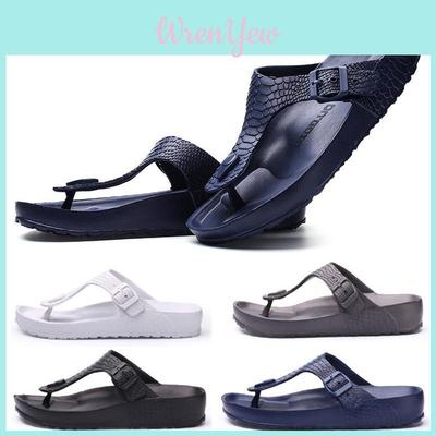 Stylish Men's Casual Flip-flops Shoes With Quick-drying And Massage Soles