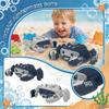 Electric Omnidirectional Crawling Toy With Lights And Spray Function For Children