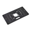 Router Plate Aluminum Alloy Router Table Insert Plate Trimming Machine Flip Board Black