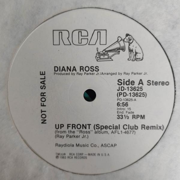 

12inch Record DIANA ROSS Up Front JD13625 RCA 1983 US Rock Used