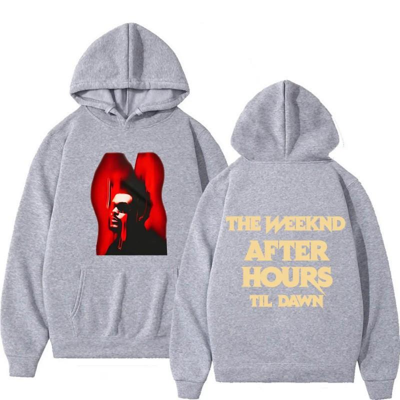 Weeknd After Hours Til Dawn Tour 2026 Hoodie Mens Graphic Pullover Sweatshirt Fall Casual Streetwear