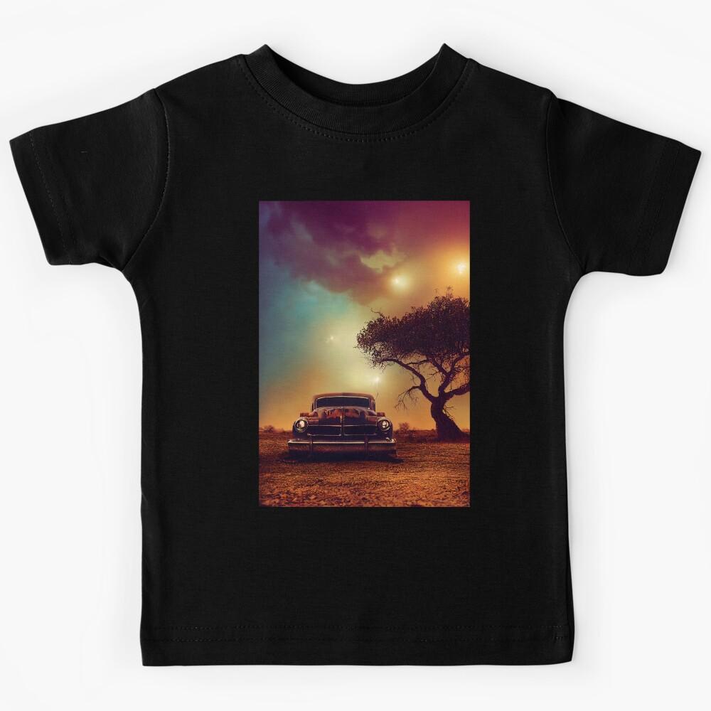 Hot Rod under a Tree, a perfect gift for all American Hot Rod fans #2 Kids T-Shirt 130
