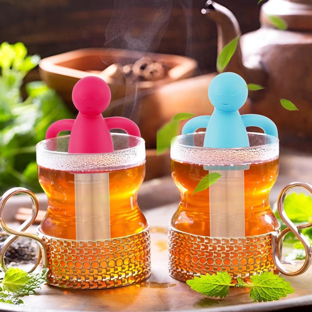 4Pcs Tea Infuser for Loose Tea Ultra-Fine Mesh Tea Strainer 304 Stainless Steel Tea Filter Tea Steeper Tea Strainer for Teacups