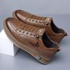 Board shoes men's autumn breathable new casual leather shoes men's soft soles trend versatile fashion non-slip shoes men's shoes