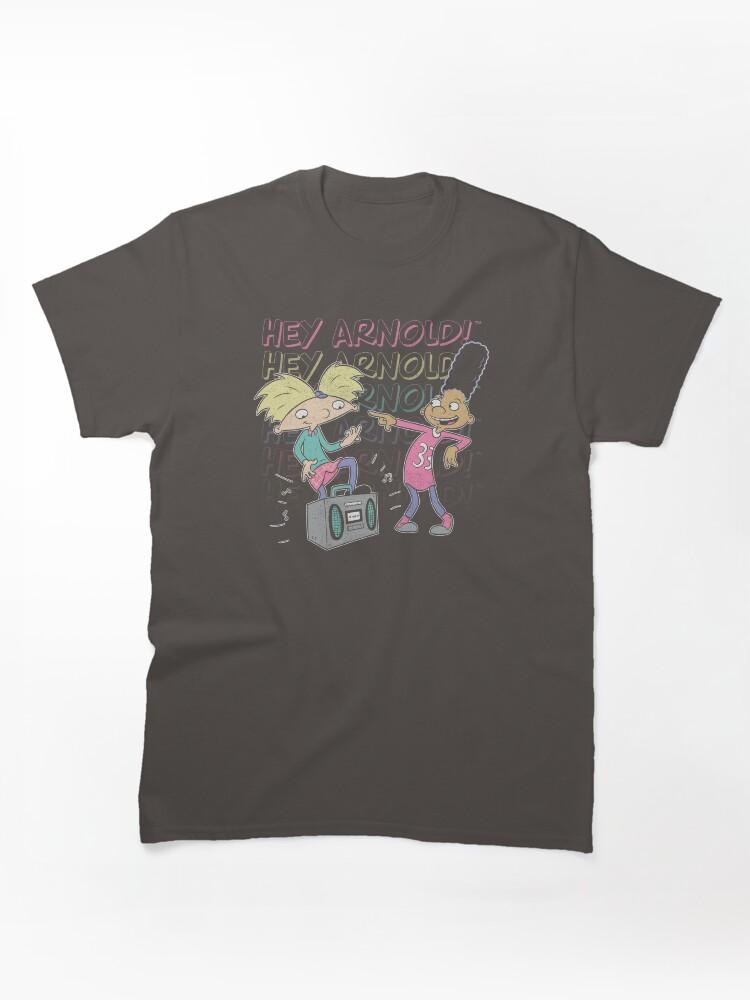 Hey Arnold! Hey Arnold! Arnold And Gerald Boombox Classic Unisex T-Shirt