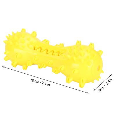 Pet Molar Rod Dog Sound Making Chewing Toothbrush Stick Teeth Cleaning Toy Pet Supplies