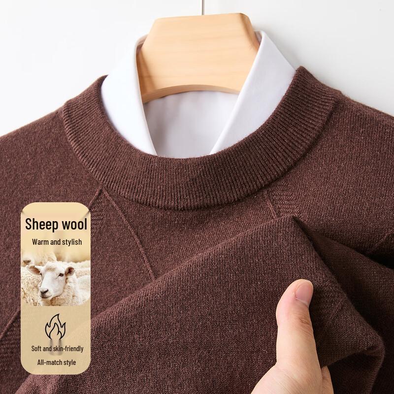 

Men s Pure Wool Cable Knit Sweater 2XL