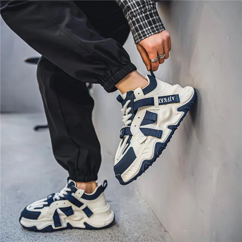 Low-top Wear-resistant Fashion Heightening Casual Shoes Men's Trendy Breathable Comfortable Versatile Sneakers