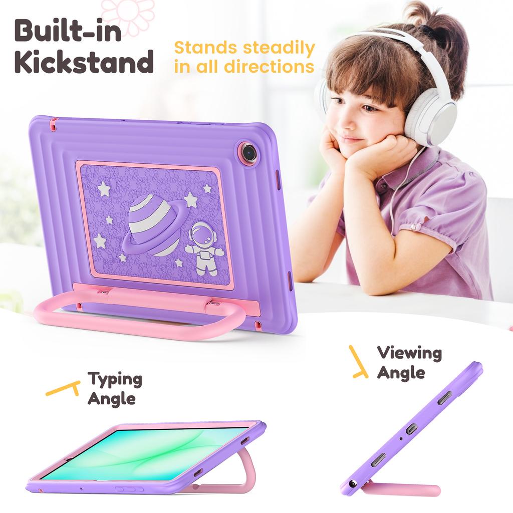 Kids Portable Stand Tablet Case for New Samsung Galaxy Tab A11 Plus 11 Inch 2025 , A9 + Plus 11 " (2023) Shockproof Tablet Cover