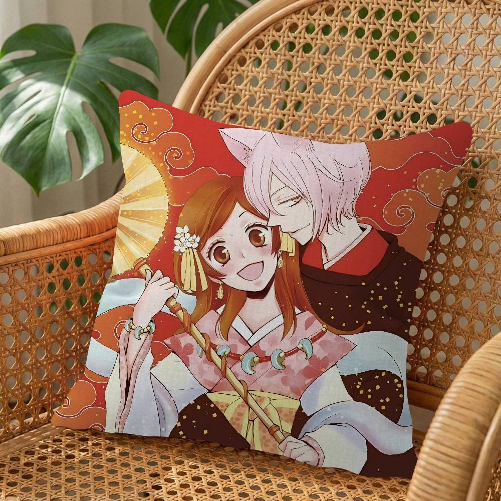 Anime Kamisama Kiss Pillow Cover For Bedroom Room And Living Room Sofa Decorative Cushion Cover