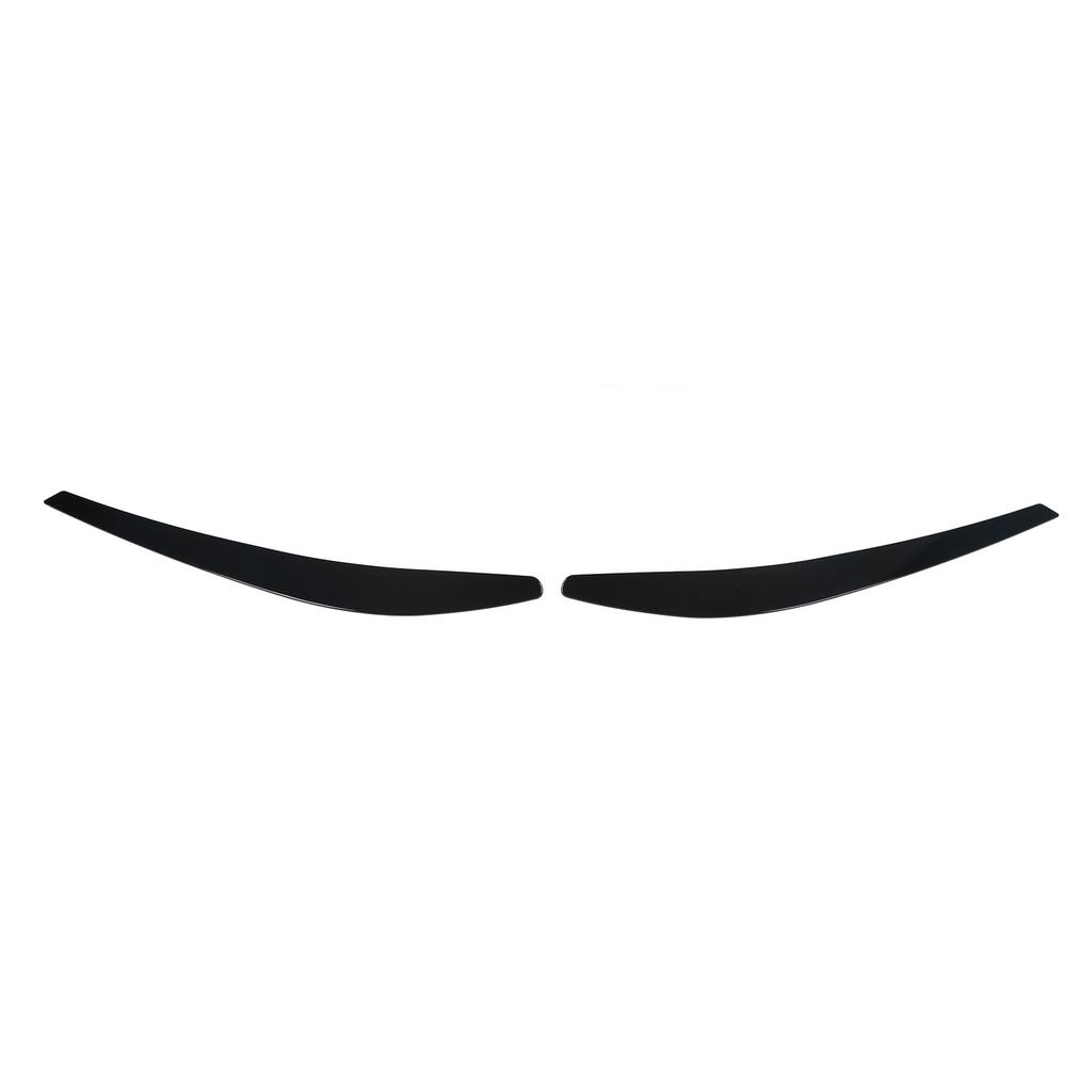 2pcs Headlight Eyebrow Eyelids Trim Decoration Replacement for VF I II 2013‑2017
