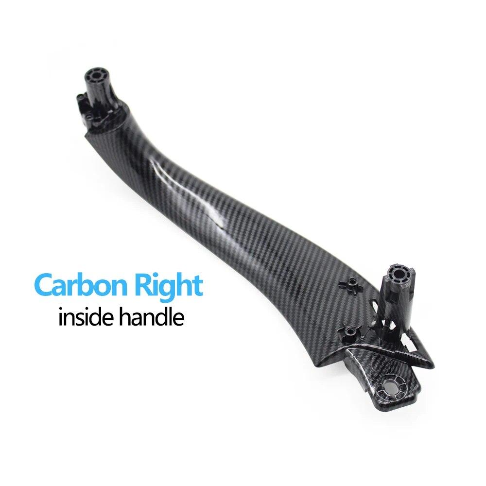 LHD RHD Car Interior Door Handles ABS Pull Handle Panel Cover Trim Replacement For BMW X3 X4 G01 G02 F97 F98 2018-