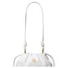 Tory Burch Willa Detachable Shoulder Strap Gold Logo Shoulder Bag Women Shoulder Bag White 166183-100