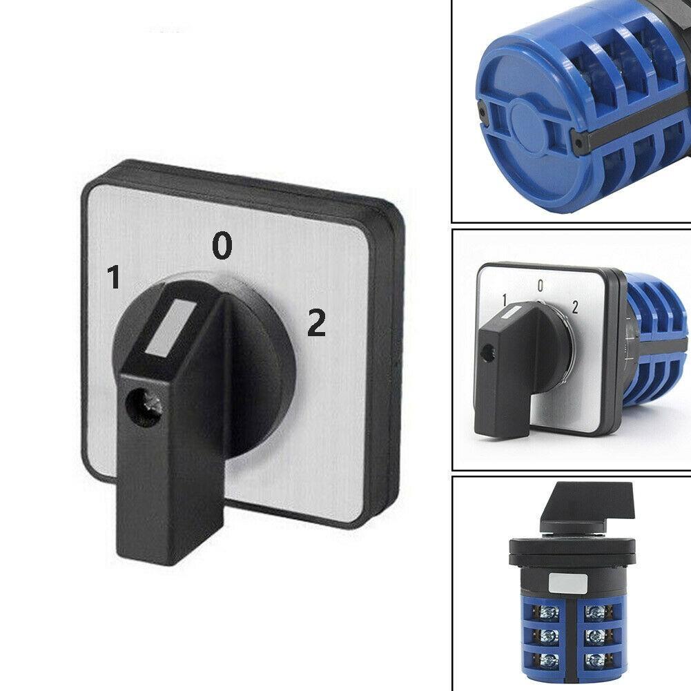 LW26-20A/32A 3 Positions On-Off-On Changeover Selector Control Rotary Cam Switch