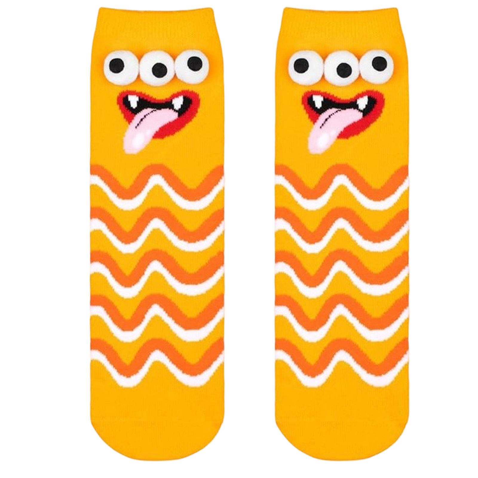 

Socks For Kids Elephant Gifts Silly Wacky Funny Stockings Toddler Socks With 3D Eyes For Kids One Size