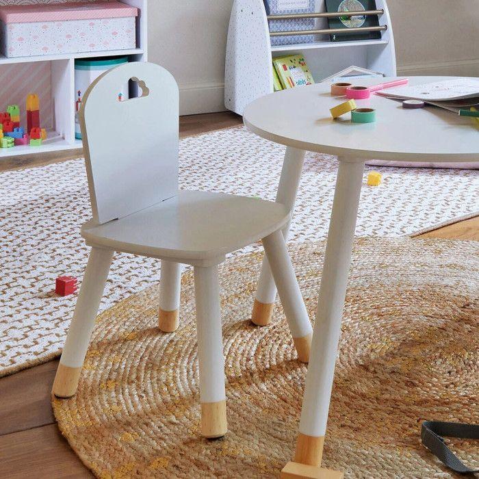Chaise "Douceur" pour enfant Atmosphera - Blanc