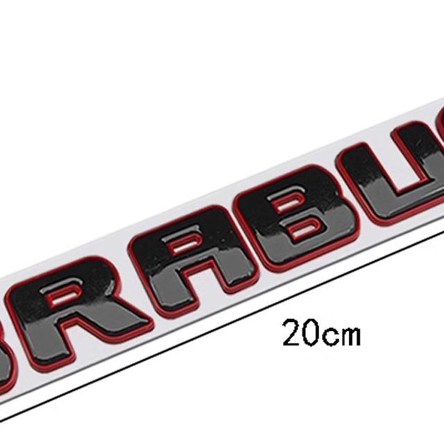 ROCKET EDITION Emblem Sticker For Trunk Sticker 700 900 800 Logo Sticker For W463 W464 G500 G63