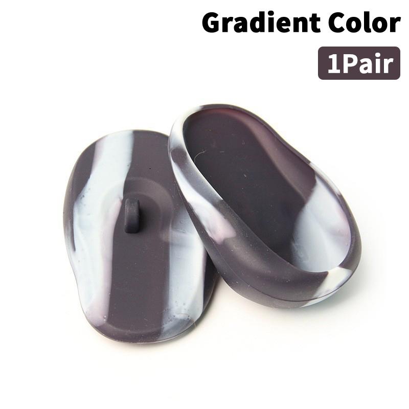 1Pair Silicone Ear Cover Hair Coloring Dyeing Ear Protector Waterproof Shower Ear Shield Earmuffs Caps Salon Hairdressing
