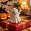 Practical Holiday Table Decor 6Pcs Halloween Ghost Figurine Cute Pen Holder Miniature Desk Decor Funny Gifts for Coworkers Pencil Stand Ornament,