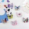 Mobile Phone Finger Foldable Portable Butterfly Holder Anti-fall Quicksand Phone Expanding Stand Grip
