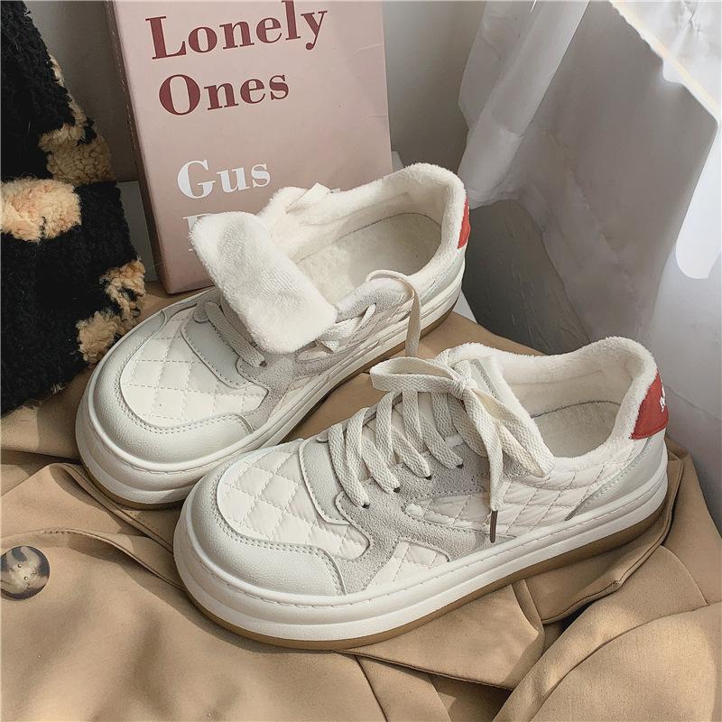 Designer Shoes for Women Winter Sneakers Skateboard White Wedges Vulcanize Shoes New Fashion Spring Comfort Platform Shoes Woman