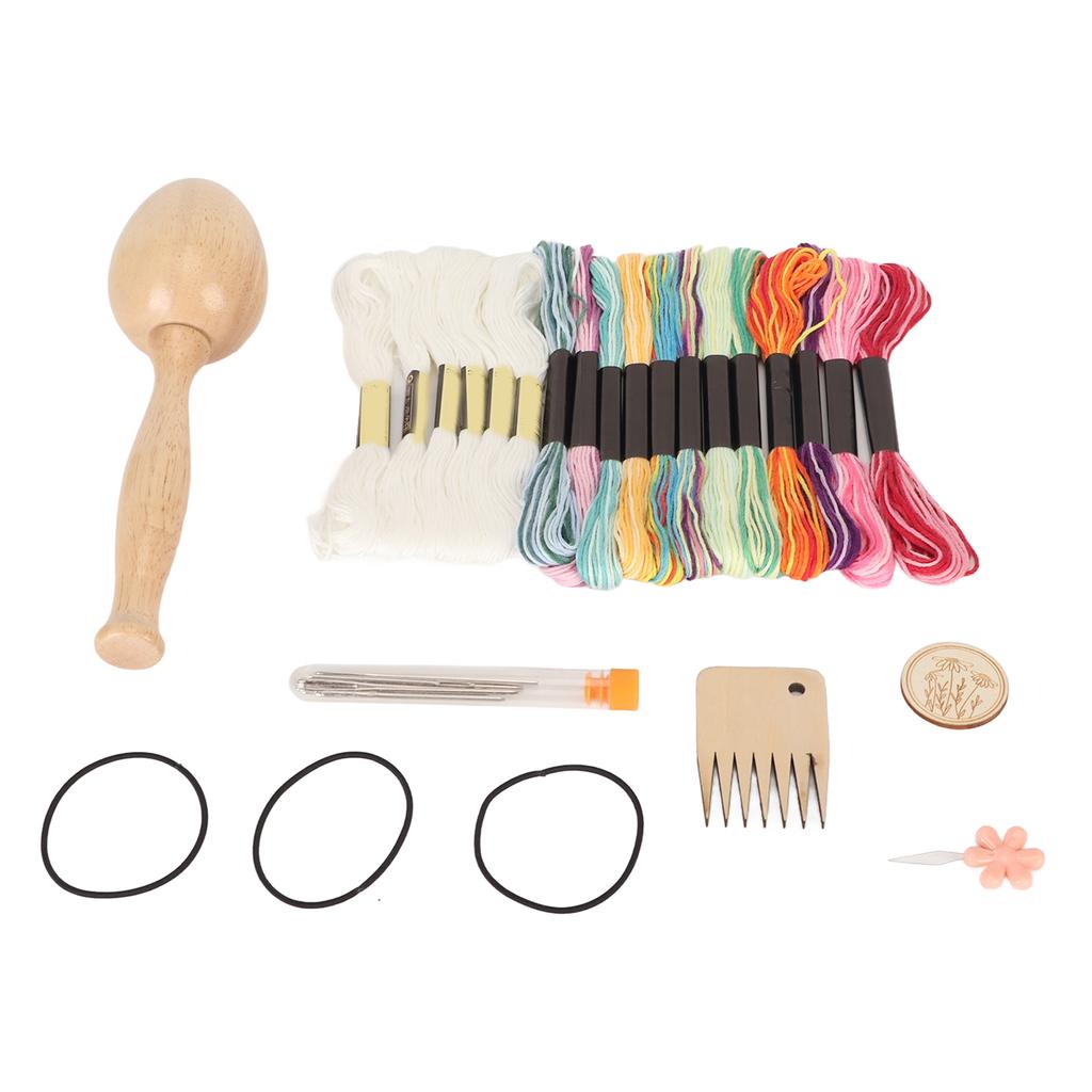 Darning Egg for Socks with Large Eye Needles Sewing Threads Needle Minder DIY Handicraft Wooden