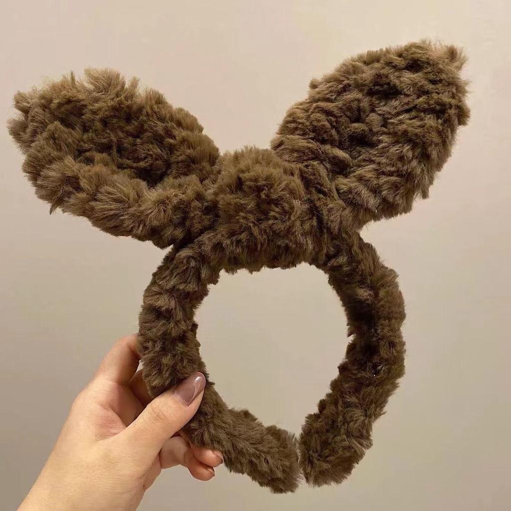 Adorable 2024 Cartoon Hair Tie & Plush Headband Set for Women - Cute Hair Accessories & Gift