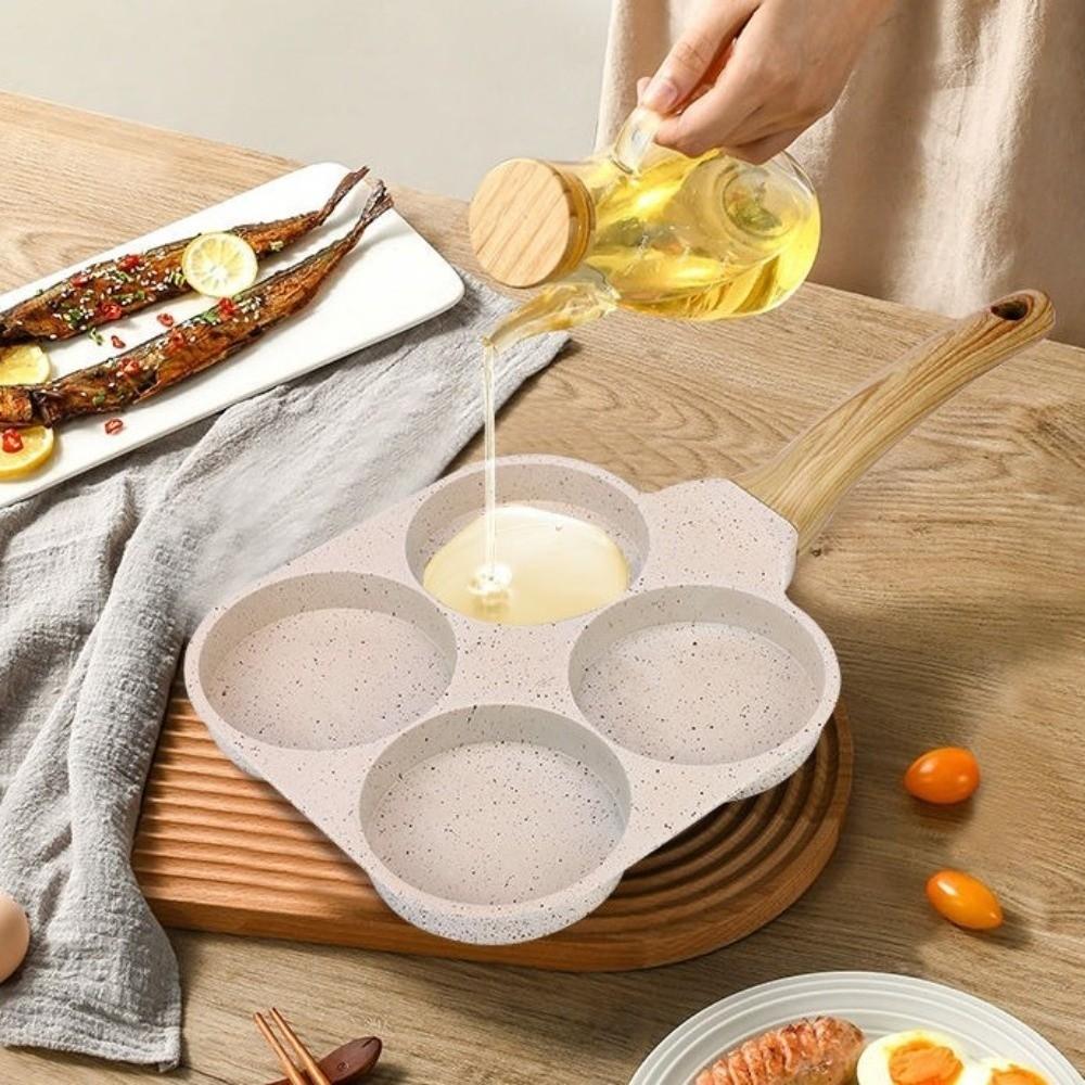 Omelet Non-Stick Pancake Pan Cooker Mold Egg Frying Pan Easy Clean Frying Pan Induction Cooker
