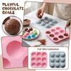 Silicone Chocolate for Football Candy Making, 9 Cavities for DIY Baking and Decor