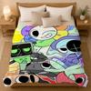 Dandys World Game Throw 240g flannel blanket, suitable for sofas, beds, offices,  exquisite gift blankets
