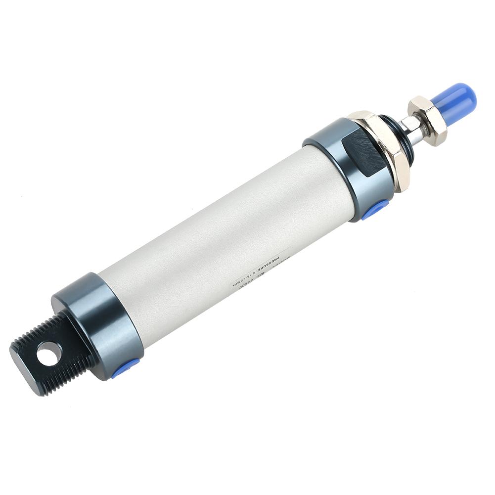 25mm Bore 50mm Stroke Single Rod Mini Pneumatic Air Cylinder Double Acting