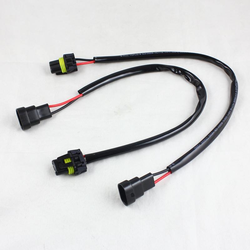 

Rockeybright 2x New 9006 HB4 hid Female Wiring Harness Connectors Plugs Pigtails Wire Adapters