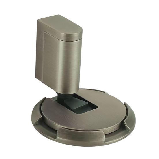 Mechanical Door Stopper Wall Protector Heavy Duty Zinc Alloy Adjustable