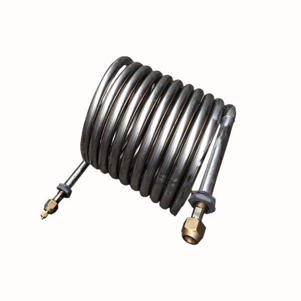 CE Standard Condenser Coil Evaporator Coil Spiral Heat Exchanger Pure Titanium Coil Heat Exchanger