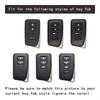 TANGSEN Smart Key Fob Case for LEXUS ES 350 GS F 350 450H IS 200 250 300 350 LX 570 NX 200T 300H RC F 200T 300 350 RX 350 450H 3 4 Button Keyless