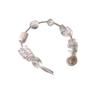 Fashionable Baroque Style Transparent Bead Bracelet, Light Luxury Niche Design Bracelet, Fashionable Bracelet