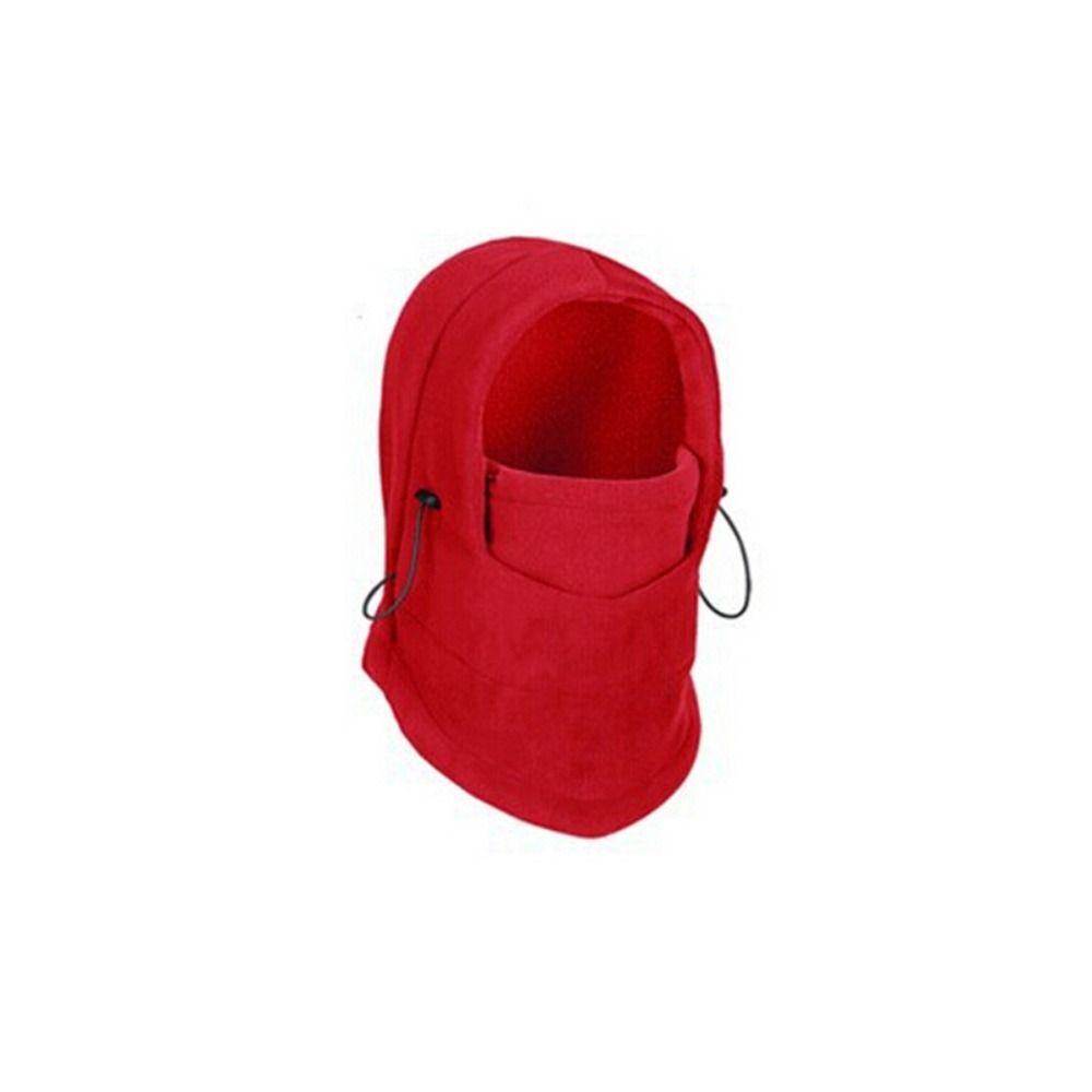 Fleece Scarf Outdoor Mask Skullies Bonnet Hat Pullover Cap Hooded Hat Beanies Hat Women Winter Cap