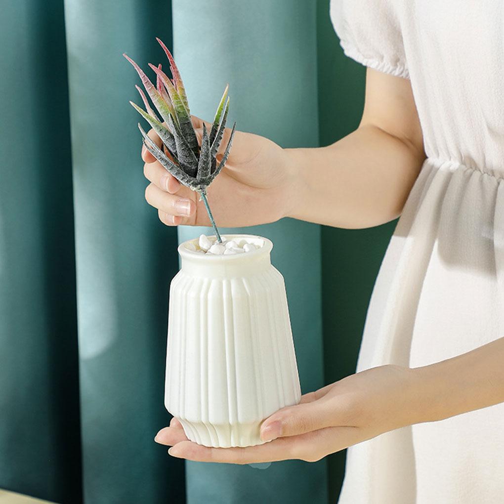 Decorative Flower Vase With Unique Handcrafted Artwork Ornaments For Living Room Modern Home Decor