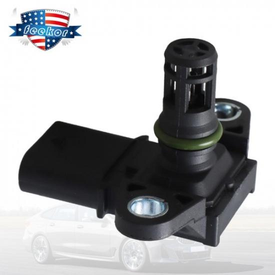 1x Manifold Pressure Sensor Turbocharger Boost Sensor Fit for BMW 13627599042 US