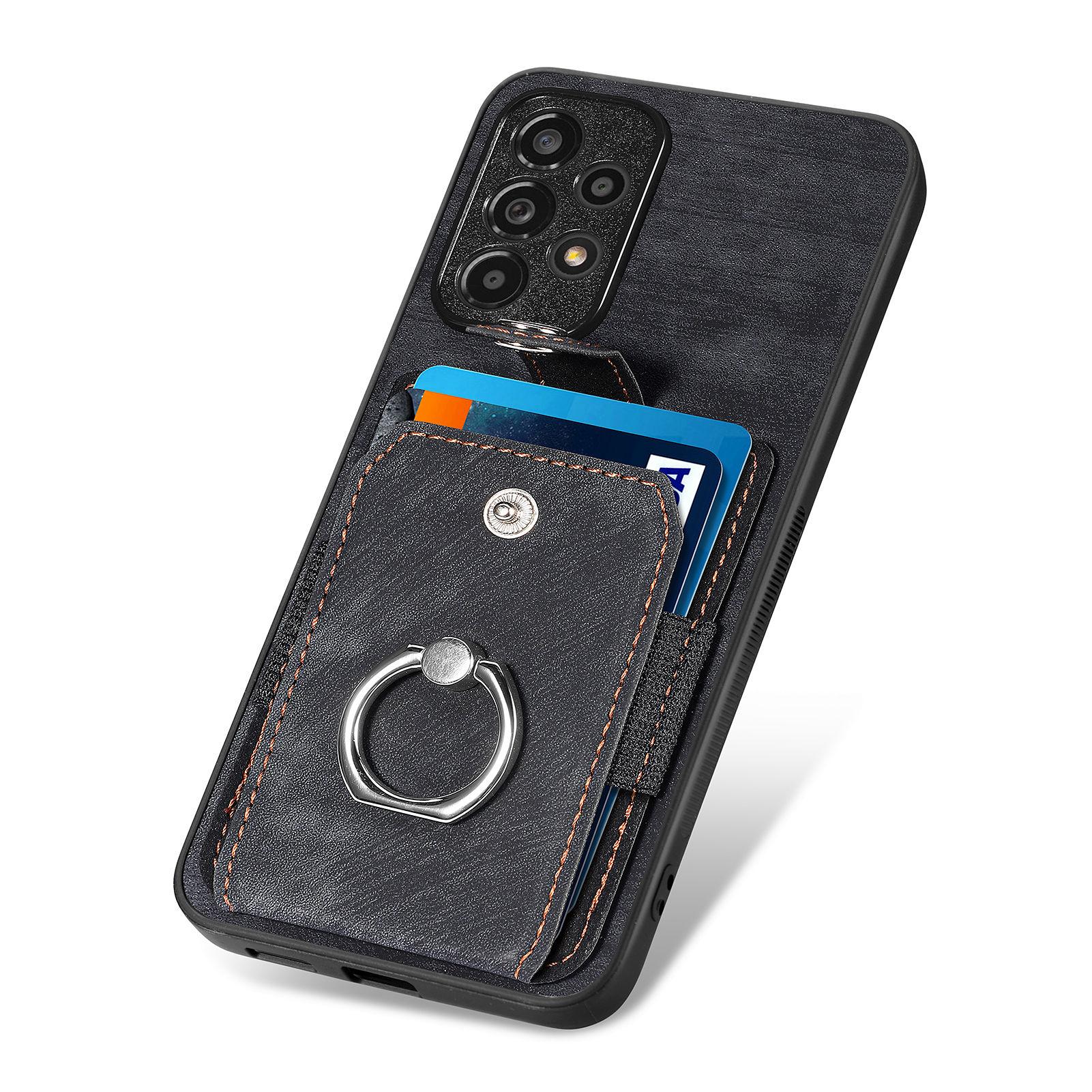 

Magnet Case For Samsung Galaxy A52S A72 A32 A22S A31 A21S A71 A51 A12 A50 A30S A70 A20 Card Slot Wallet Leather Back Case Cover A30 or A20 чёрный