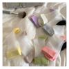 Crystal Socks Japanese Kanekalon Summer Mesh Women's Mid Tube Thin Socks Breathable Girls Stockings Summer Stockings Contrast Color