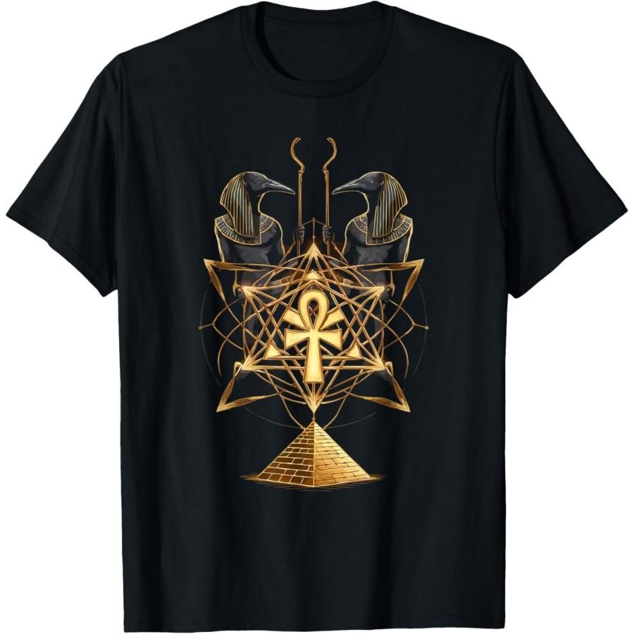 

Thoth Egyptian God Egyptian Mythology Pyramid Ancient Egypt T-Shirt(6) XXXXXL чорний