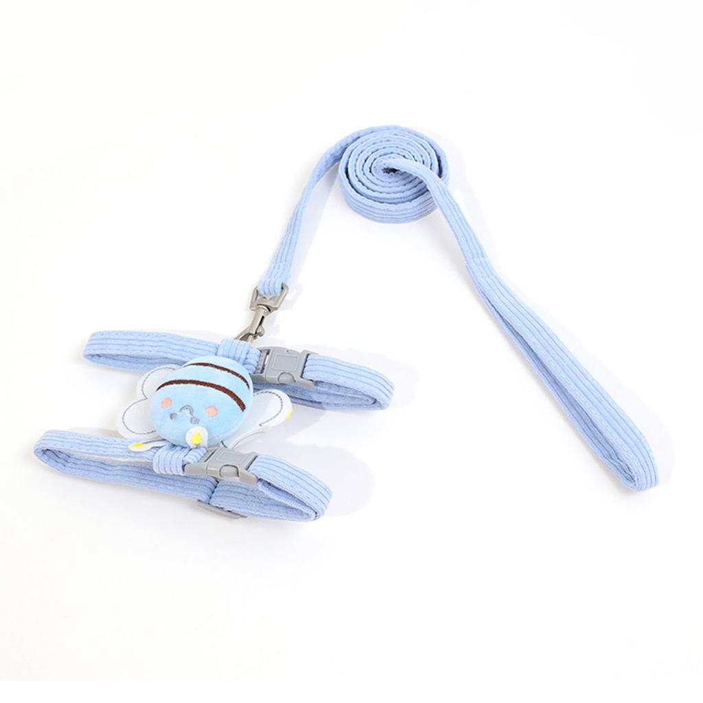 Little Bee Cat Leash, Anti-escape Rope, I-shaped Adjustable Chest-back Cat Leash