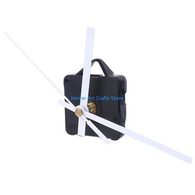 Mouvement d'horloge murale à suspendre Y3NA Mécanismes à piles Pièces de rechange pour réparation DIY avec aiguilles blanches