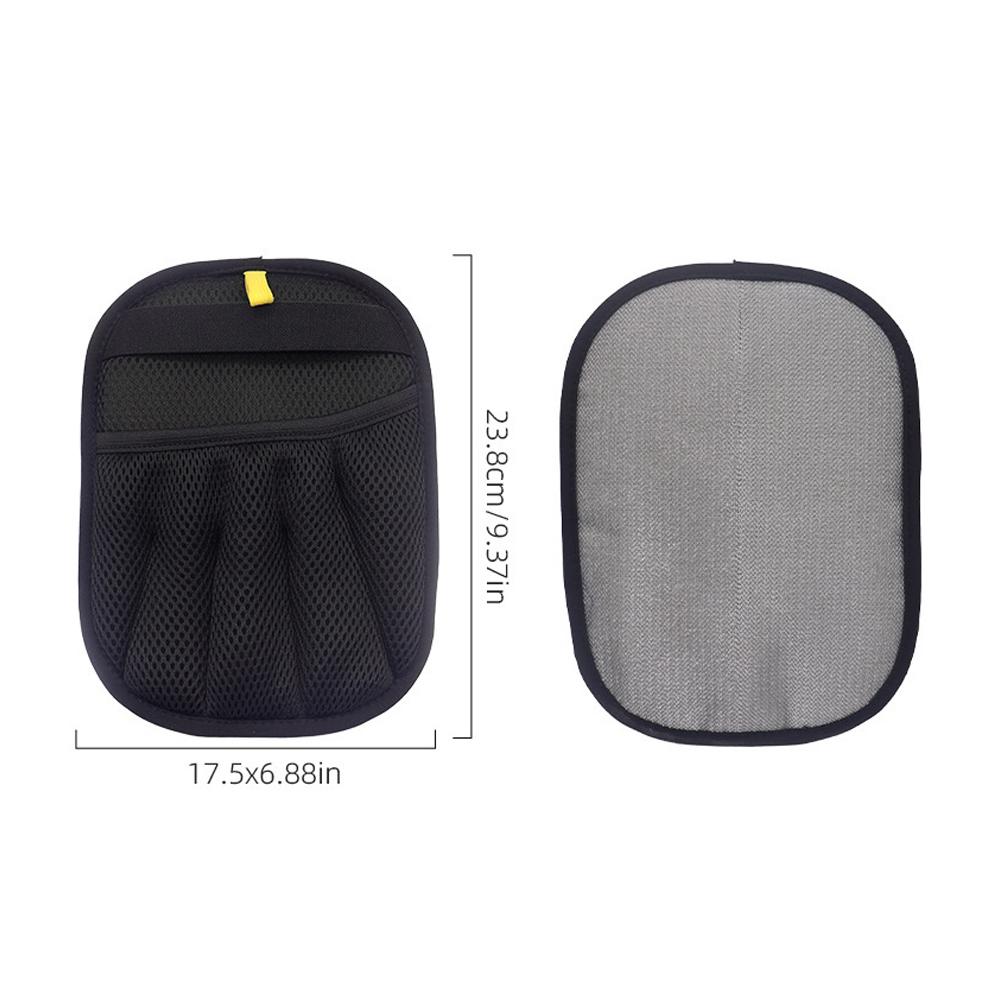 Pet Hair Remover Mitt Grooming Gloves Static Dedusting Deshedding Brush Glove for Dog Cat Rabbit with Long/Short/Curly Hair