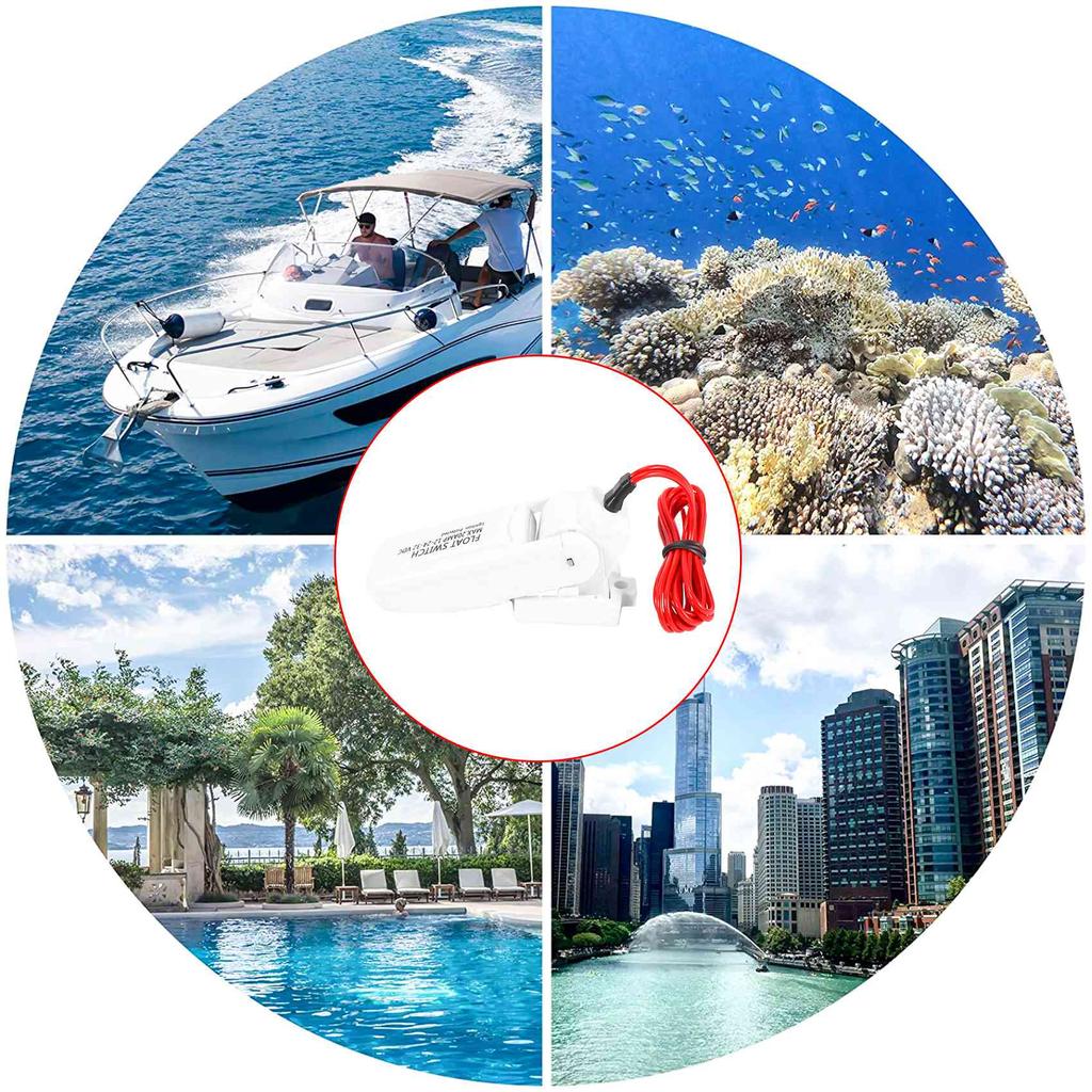 Bilge Pump Float Switch Automatic 12V 24V Or 32V For Boat Yacht Caravan Camping Marine Fishing Water Pump Auto ON/OFF-A87Q