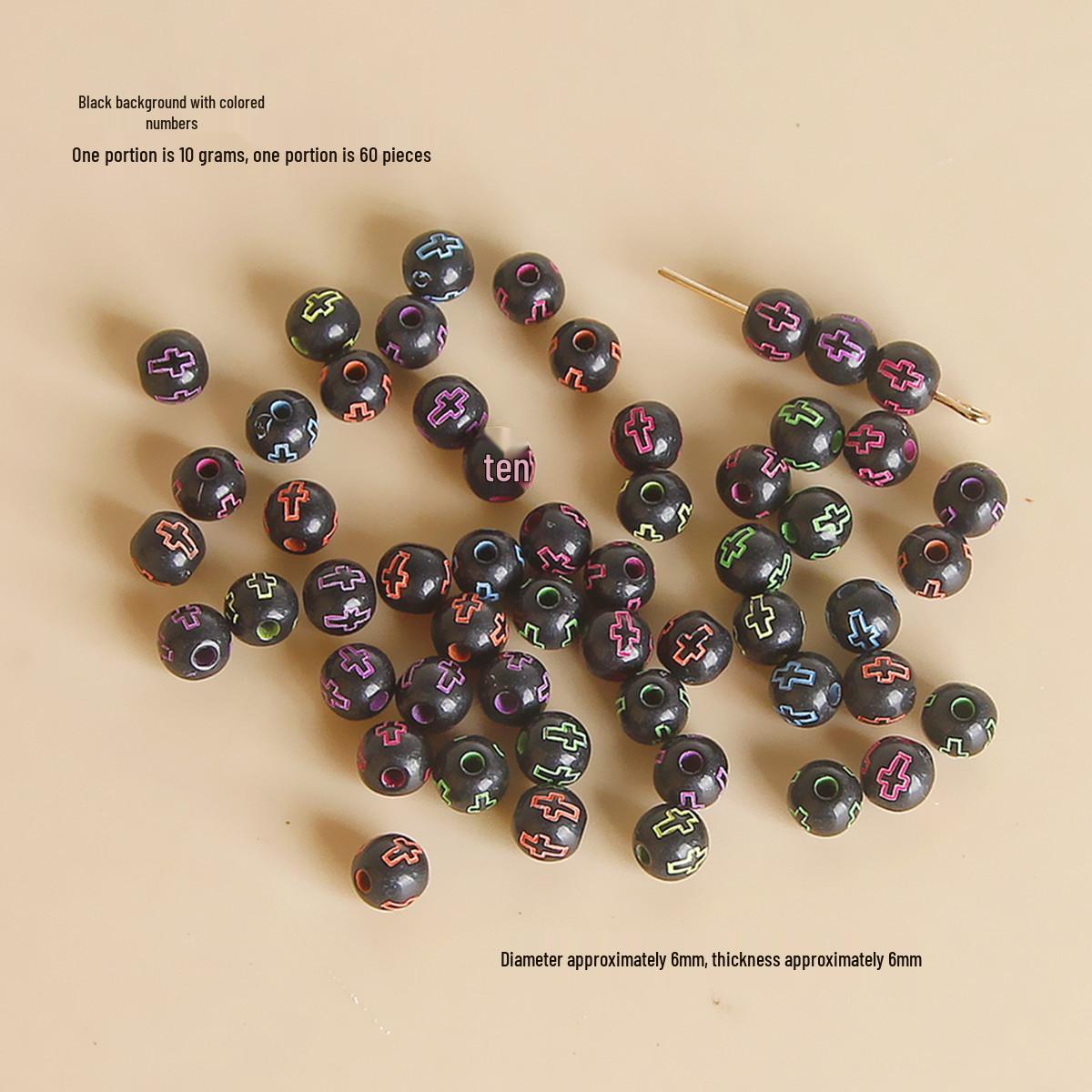 

Разноцветные бусины Сердце Цветок DIY Ювелирные изделия и Аксессуары для брелоков