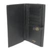 Used 10097 COCO Button Long Flap Wallet A20905 7940 Excellent Condition CC Mark Calfskin Enamel 9th Series COCO Mark